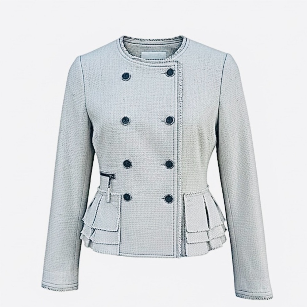 Banana Republic Elegant Beige Blazer Jacket 0P